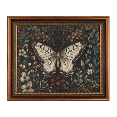 Framed Butterfly Print 24"L x 20"H Canvas