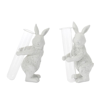Rabbit w/Vase