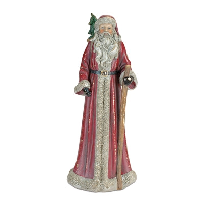 Santa 14.25”H Resin