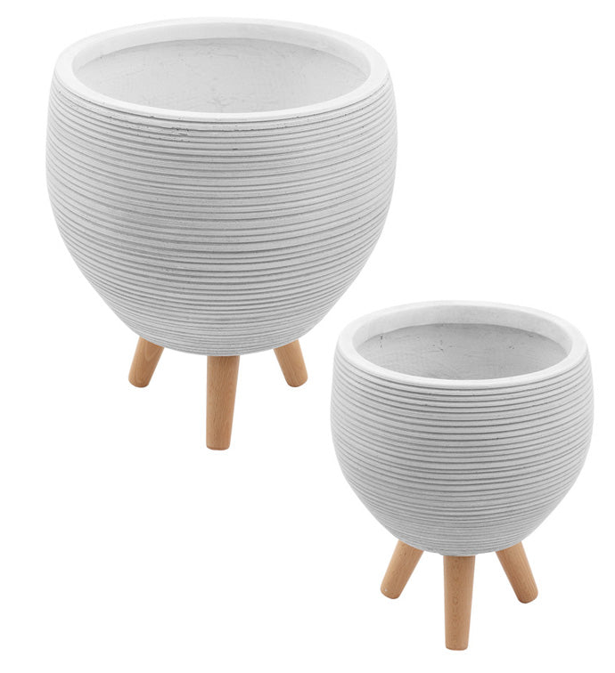 Ridged Planter Stand