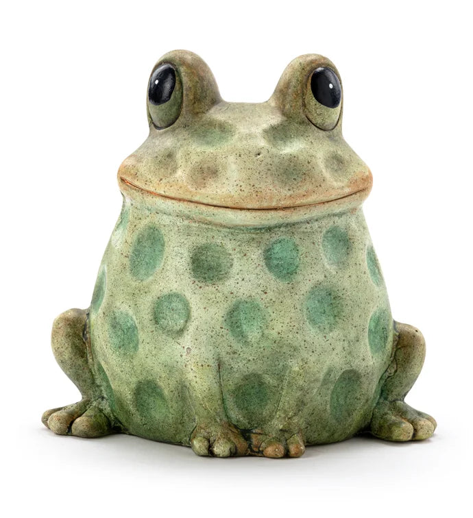 Large Happy Sitting Frog