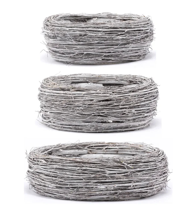 Round Twig Dishgarden
