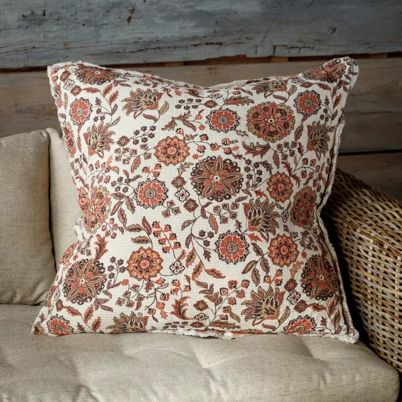 Fennel Botanical Print Pillow 26"
