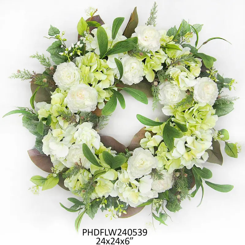 Hopeful Greetings Wreath