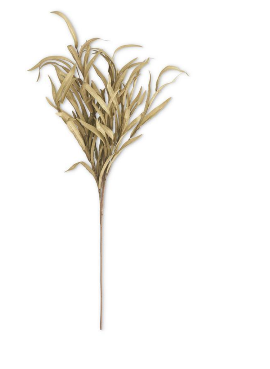 35 Inch Green Eva Grass Stem