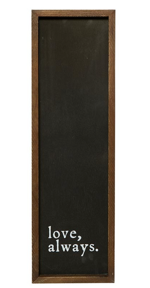 Wood Sign - Love, Always