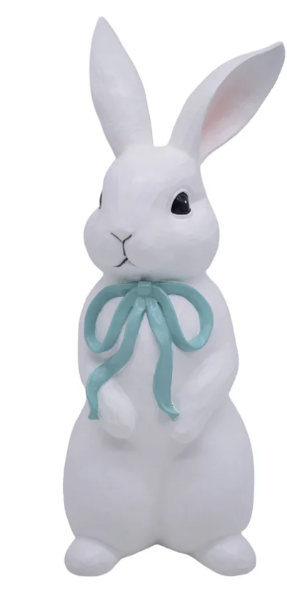 Res Standing Mint Julep Bunny w/Bow