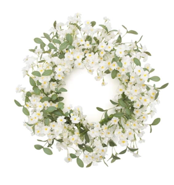 Mini Floral Wreath 22”D