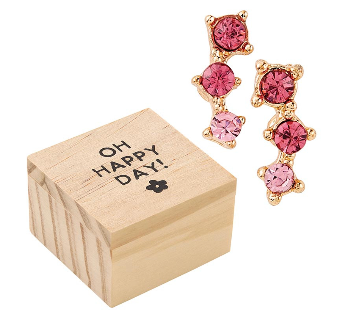 Treasure Box Earrings - Oh Happy Day