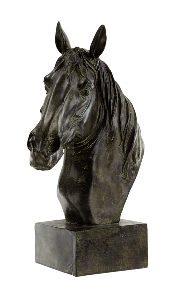 13x6x16" Equine Sculpture On Base
