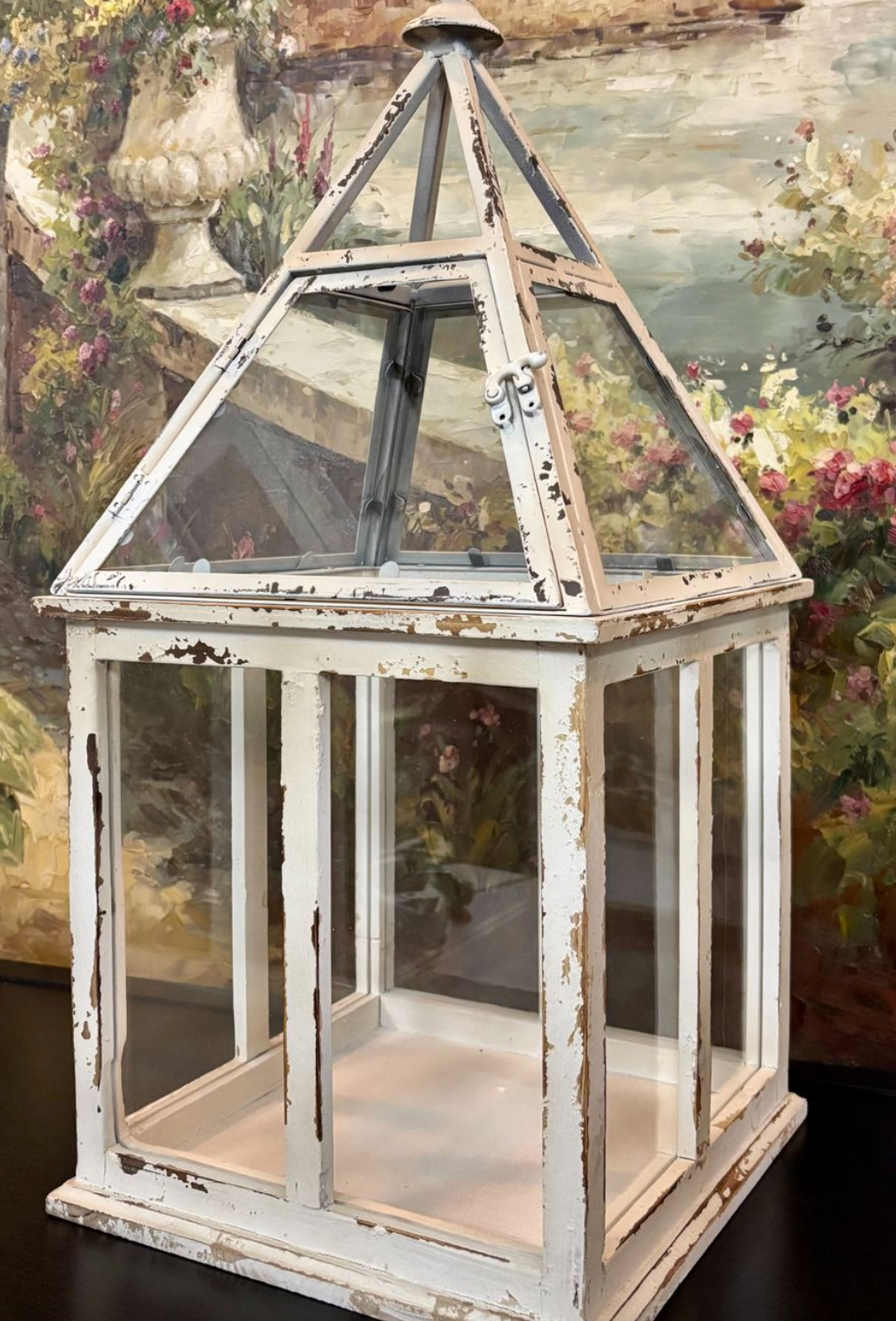 Vintage Whim Terrarium, 22.85"H, 9.0W x 22.85"H