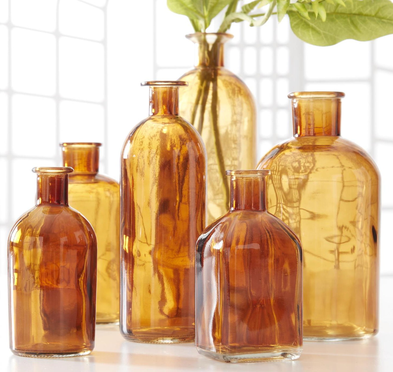 Amber Glass Bottles