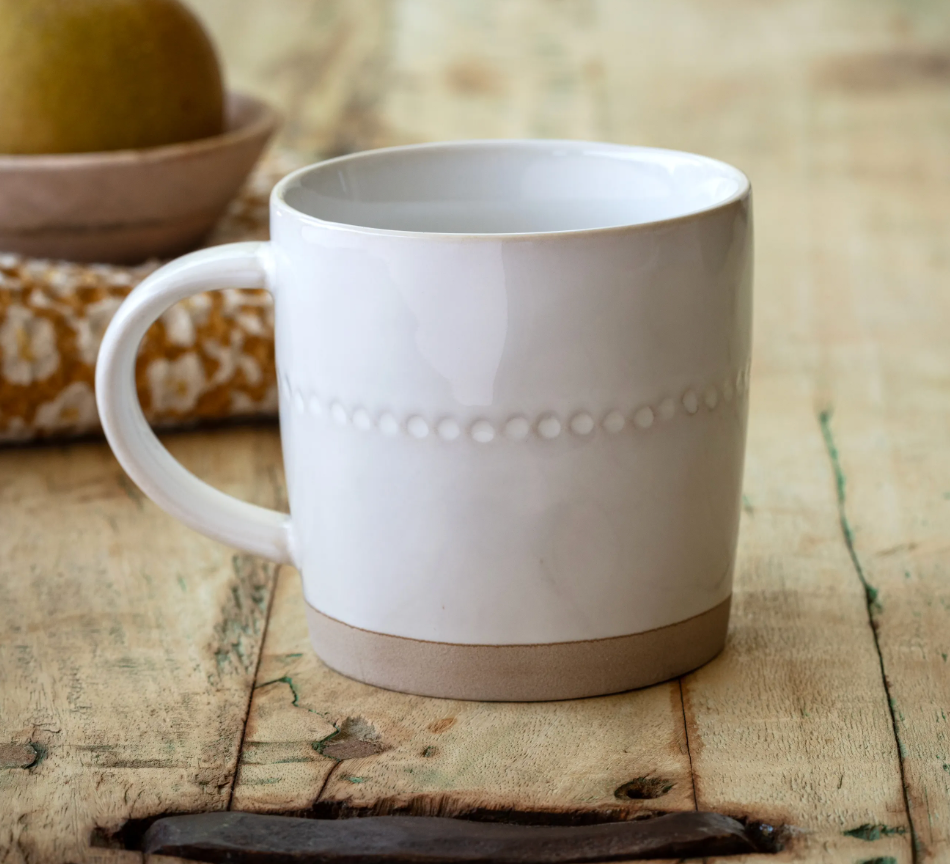 Isabella White Coffee Mug