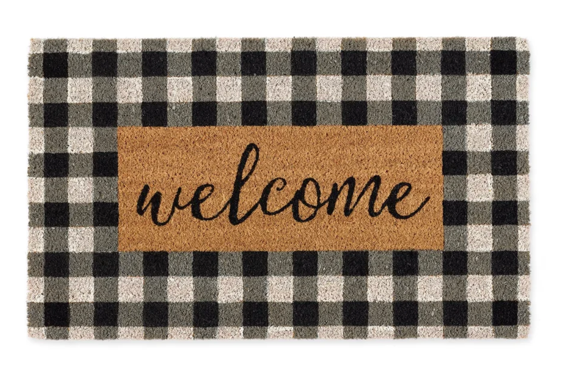 Checkers Welcome Doormat