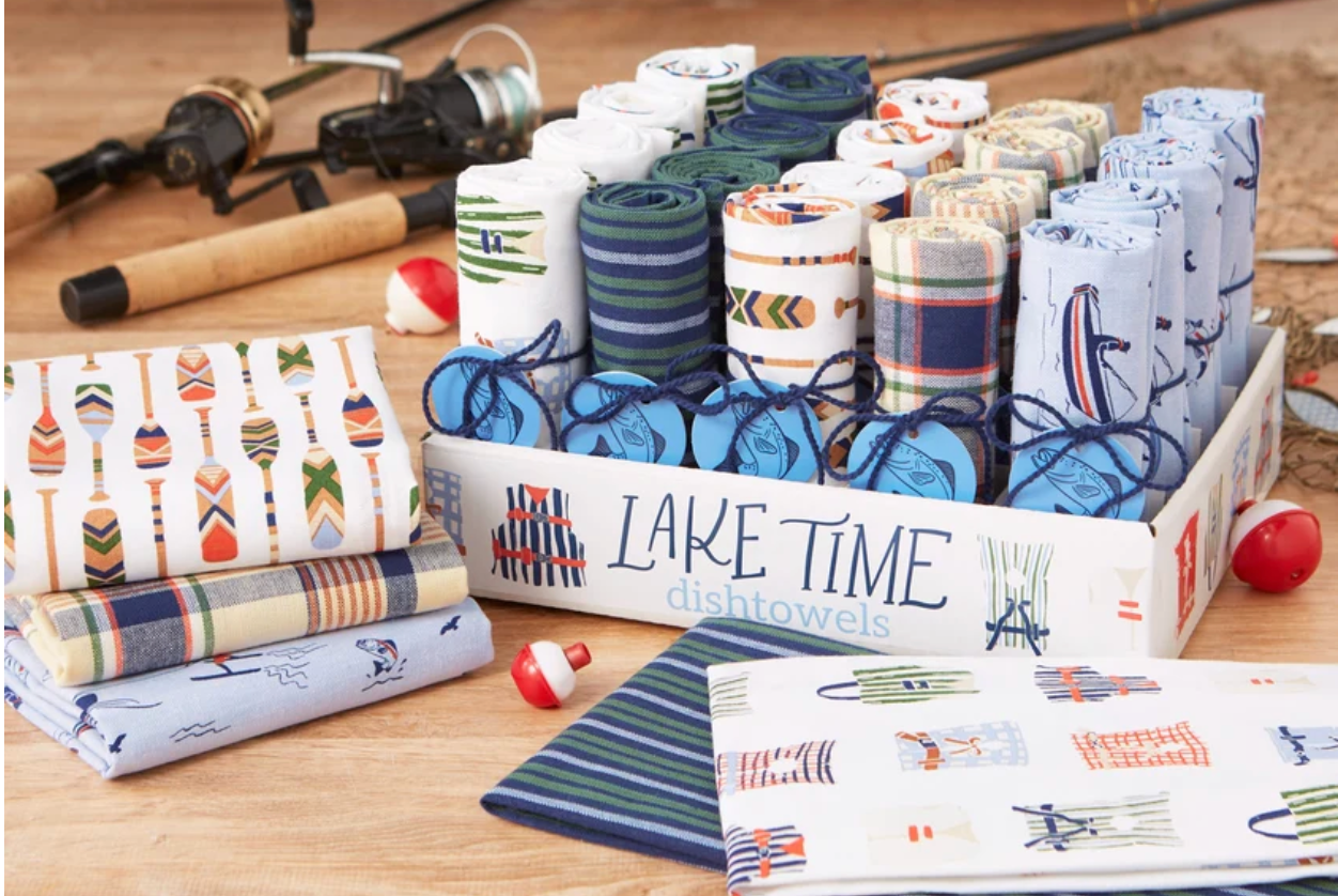 Lake House Assorted Dishtowels