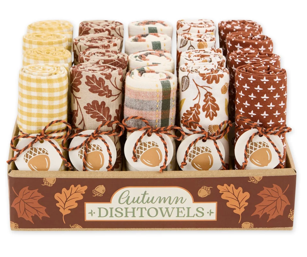 Hello Autumn Assorted Dishtowels- PDQ