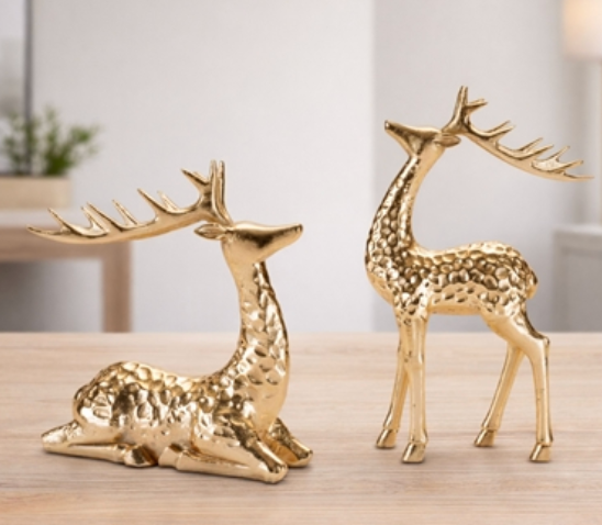 Deer (2 Asst) 7.5"H, 11.5"H Resin