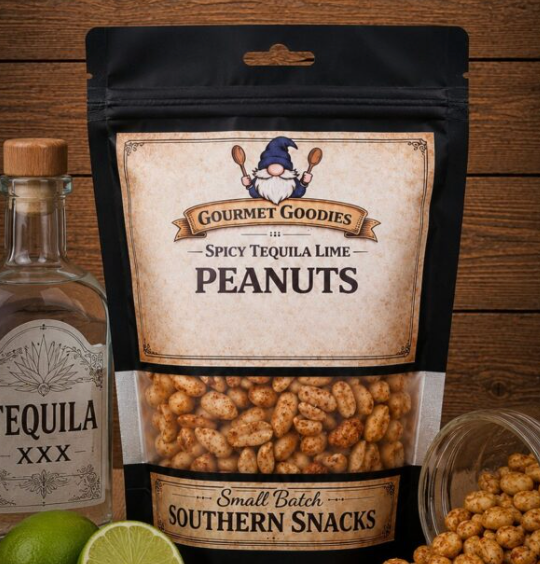 Spicy Tequila Lime Peanuts
