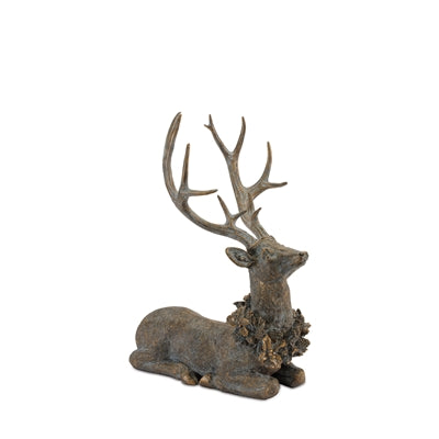Deer With Wreath