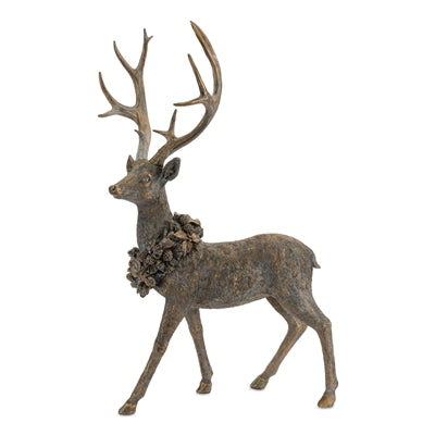 Deer With Wreath