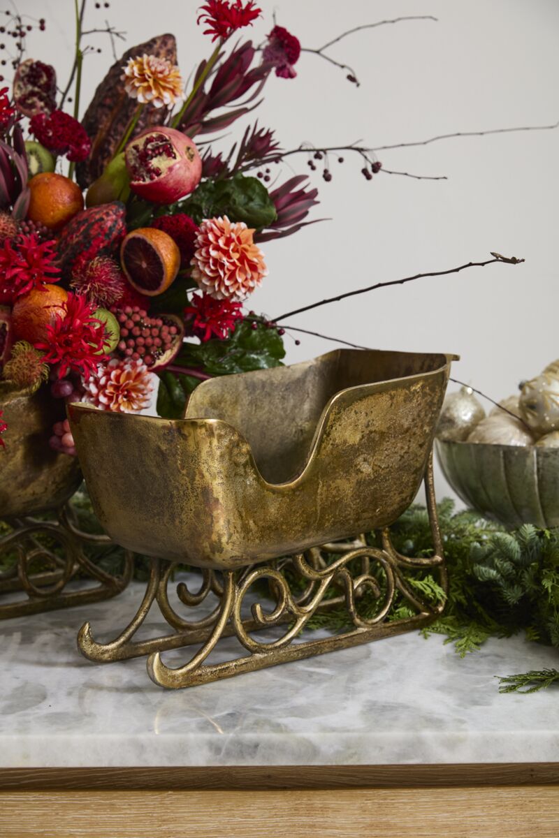 Vintage Sleigh Planter
