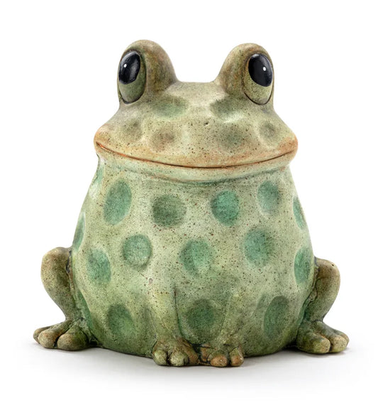 Large Happy Sitting Frog