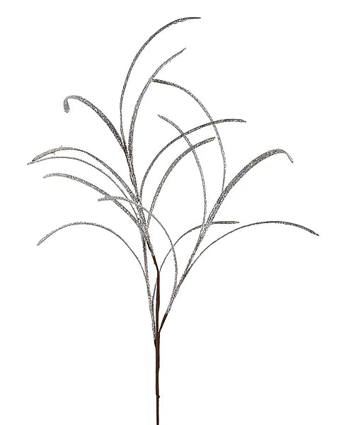33"L Styro Powered Curly Grass Spray