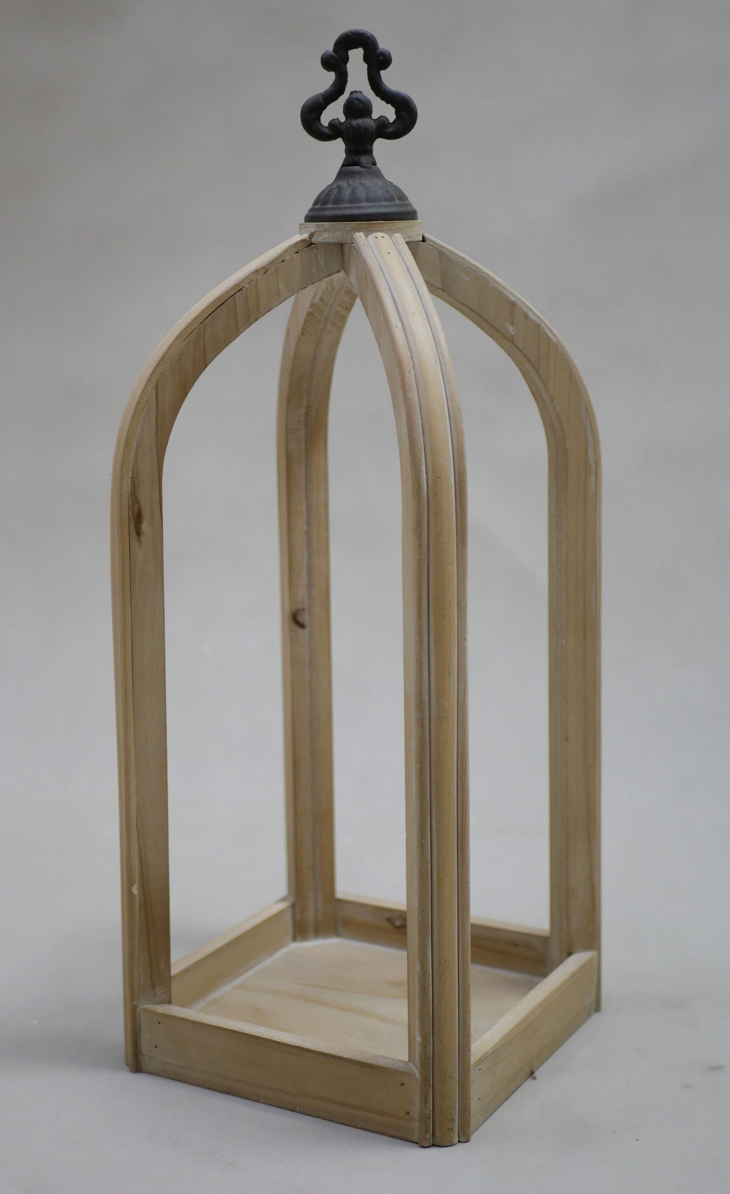 WOODEN OPEN LANTERN 9X23.5″, LG