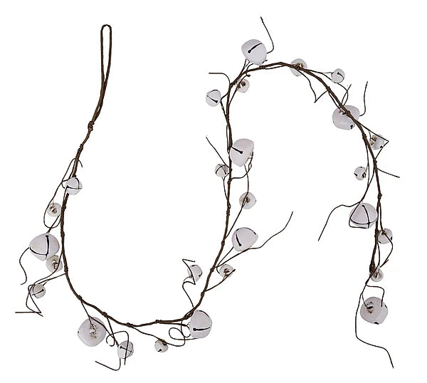 60"L Jingle Bell/Curly Twig Garland