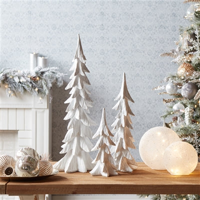 Tree White Resin