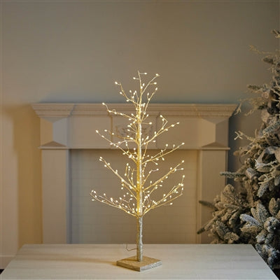 LED Tree w/195 Lights 36”H Paper UL Plug