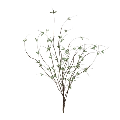 Mini Leaf Branch 46”H Plastic