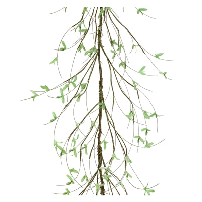 Mini Leaf Garland 5'L Plastic