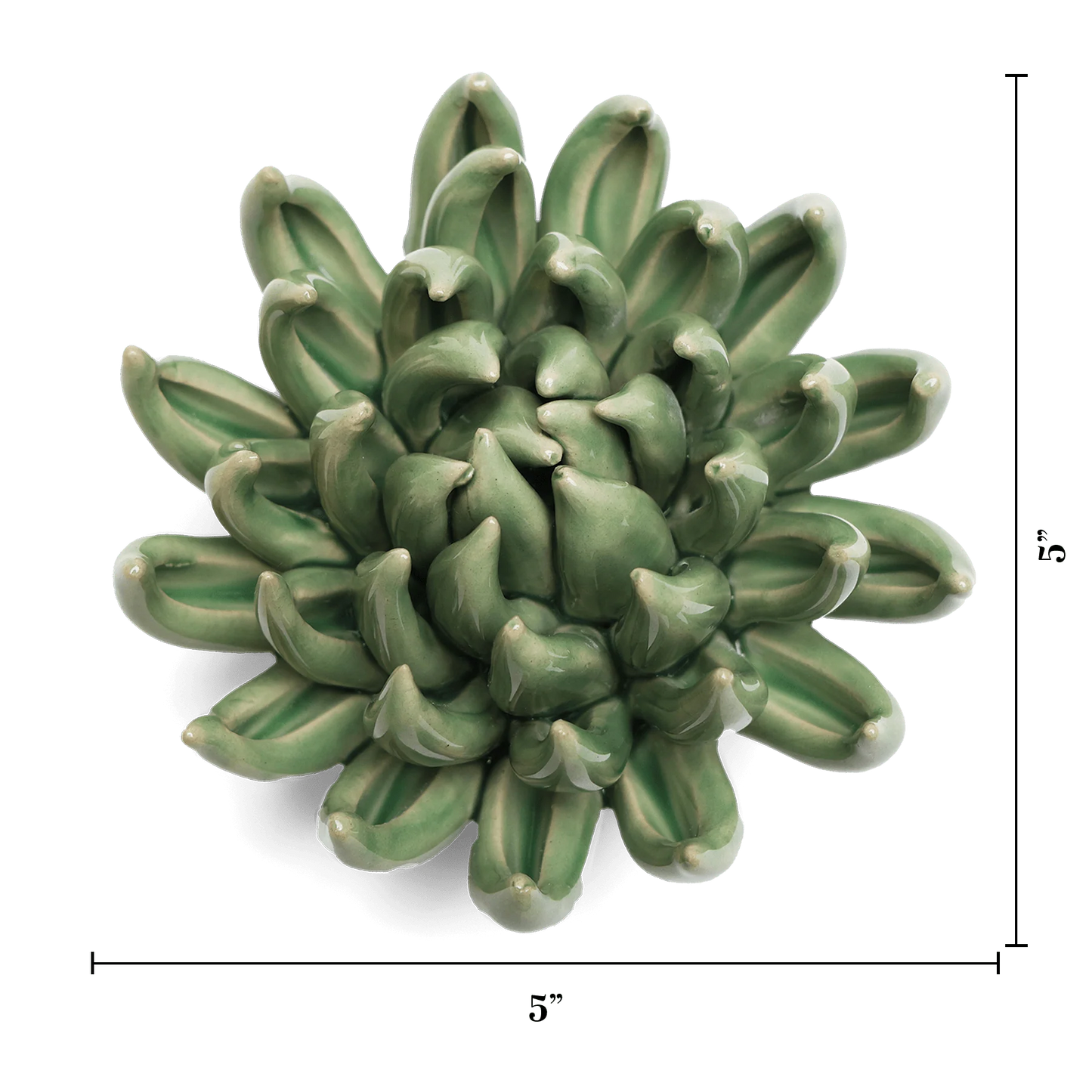 English Garden Ceramic Flowers