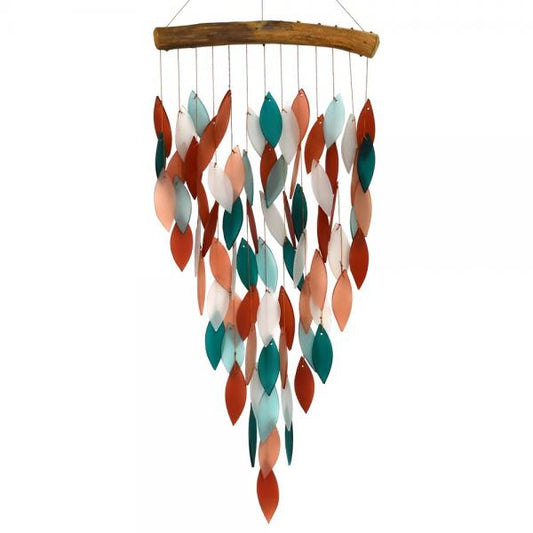 Deluxe Coral and Teal Waterfall