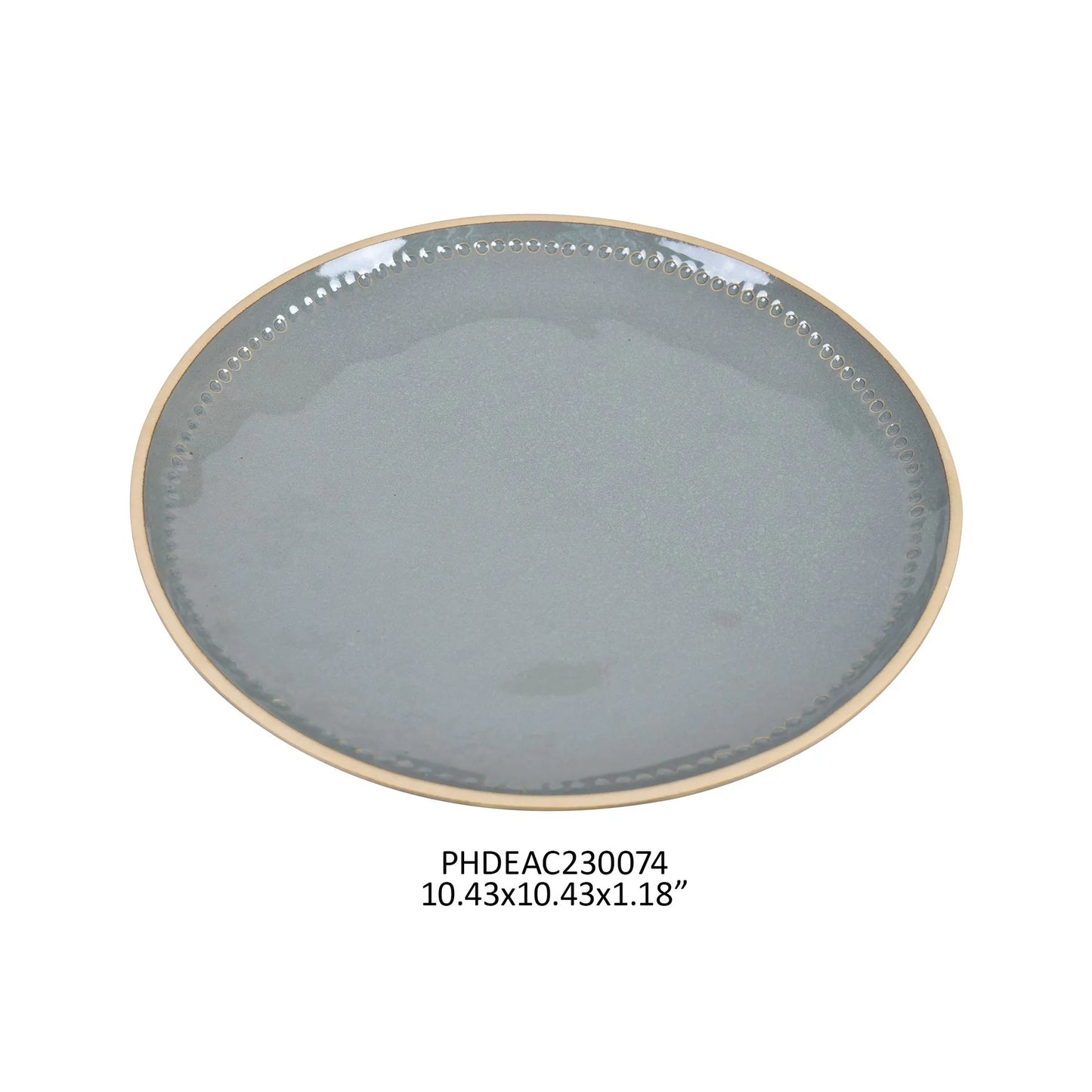 Legbar Blue 10" Dinner Plate