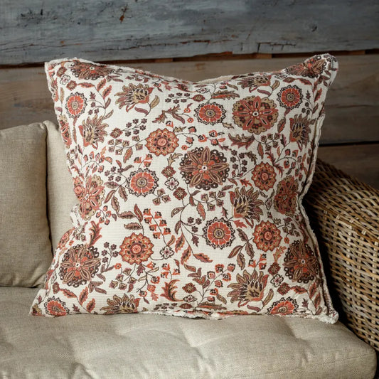 Fennel Botanical Print Pillow 26"