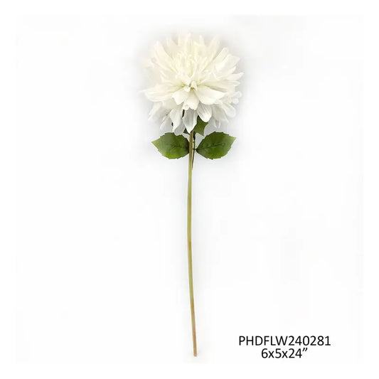 Fresh Touch Dahlia Stem White