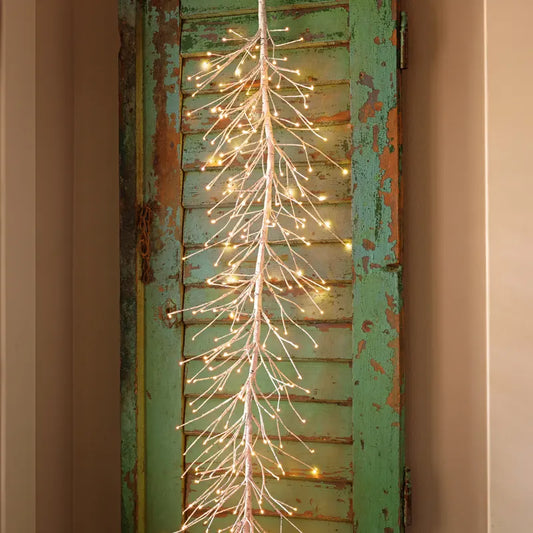 Twinkling Light Winter Birch Garland