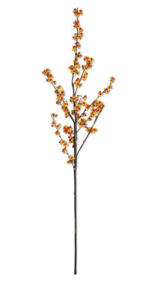 40 Inch Orange & Yellow Bittersweet Branch