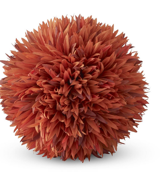 5" Orange Allium Ball
