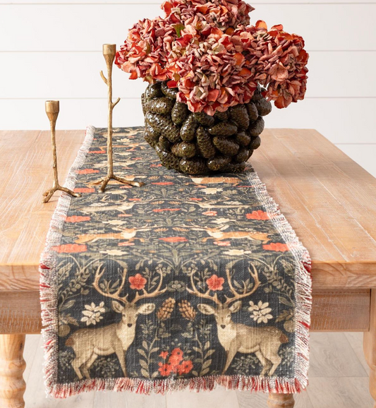 Table Runner-Balmoral Deer Print