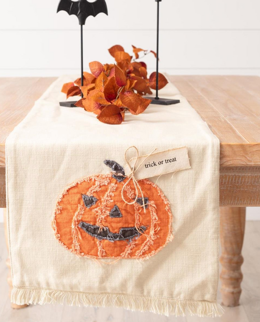 Table Runner-Raggedy Pumpkin