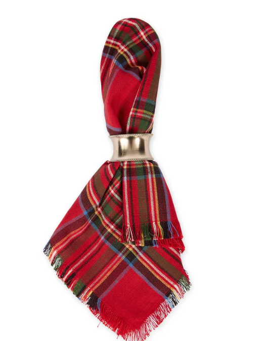 Tis the Season Plaid Napkin