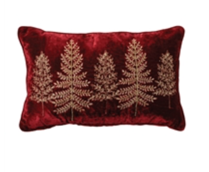Pillow w/Trees