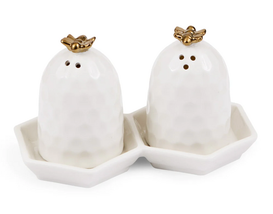 Bee Hive Salt & Pepper Set