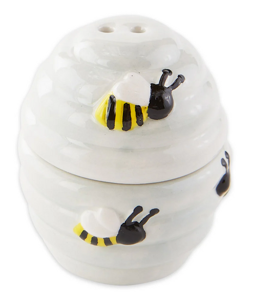 Bee Hive Ceramic Salt And Pepper Shaker
