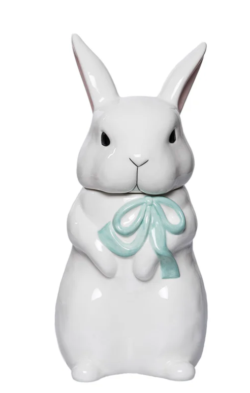 Mint Julep Bunny Cookie Jar
