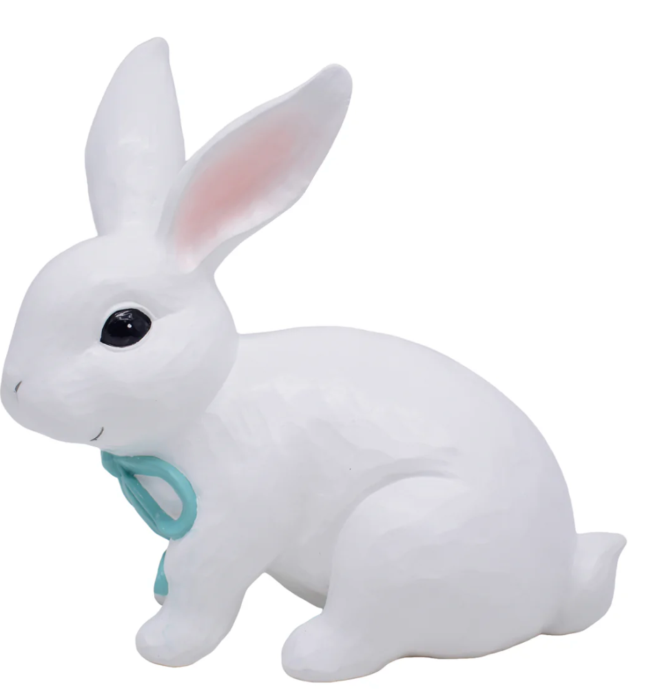Res Sitting Mint Julep Bunny w/Bow