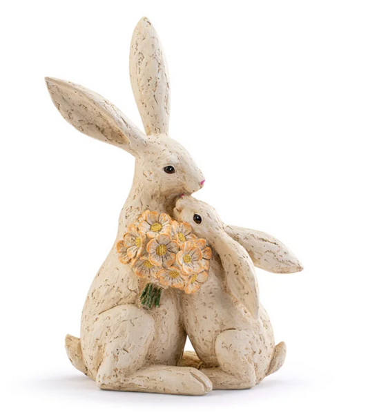 Bouquet Bunny with Baby Bunny